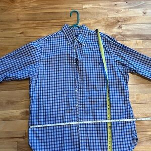 Men's Blue Checkered Shirt